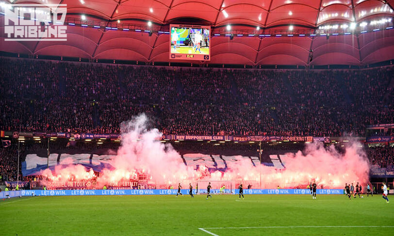 Hamburg zündet gegen Freiburg - Hamburger SV | Pyroshow