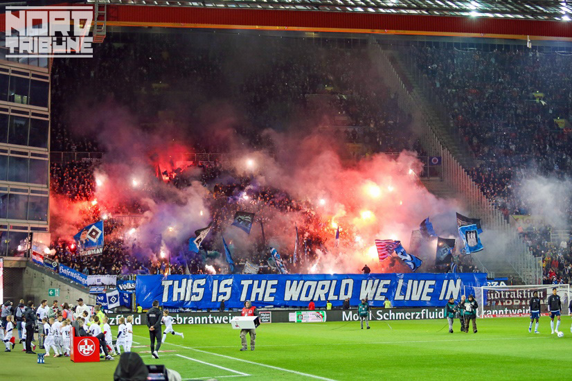 Hamburg zündet in Kaiserslautern - Hamburger SV | Pyroshow