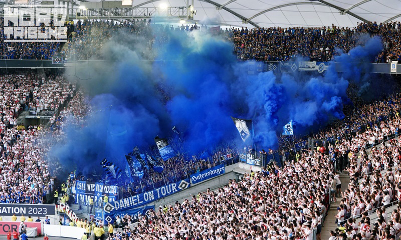 Hamburg zündet in Stuttgart - Hamburger SV | Pyroshow