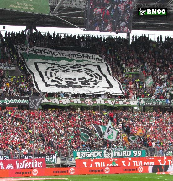 Hannover Choreo gegen Bremen