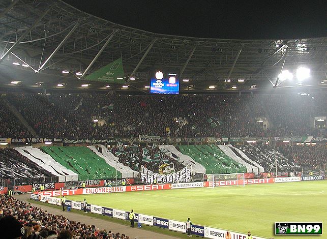 Hannover Choreo gegen Brügge - Hannover 96 | Choreo
