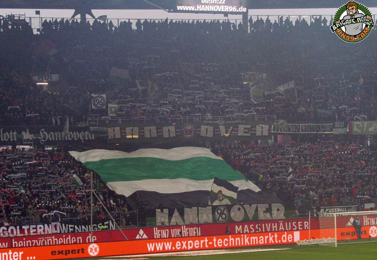 Hannover Choreo gegen Darmstadt - Hannover 96 | Choreo