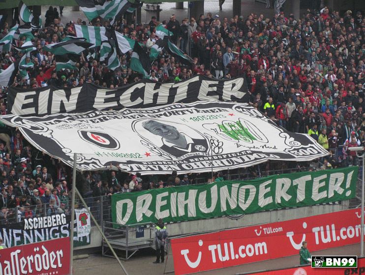 Hannover Choreo gegen Düsseldorf - Hannover 96 | Choreo