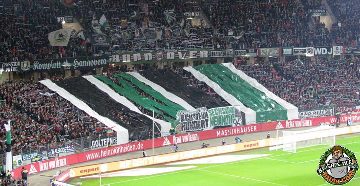 Hannover Choreo gegen Berlin - Hannover 96 | Choreo
