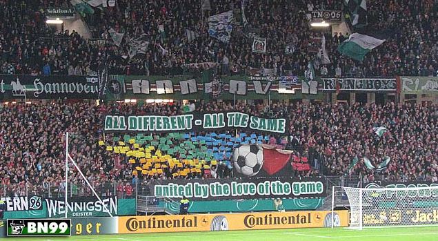 Hannover Choreo gegen Mainz