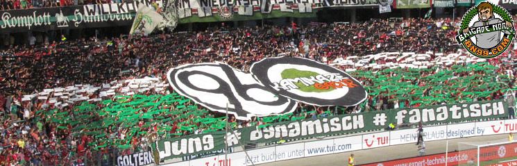 Hannover Choreo gegen Wolfsburg - Hannover 96 | Choreo