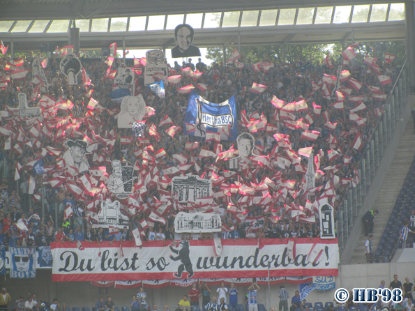 Hertha Choreo in Hannover