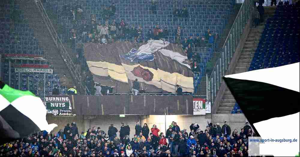 Augsburg Choreo in Hannover - FC Augsburg | Choreo