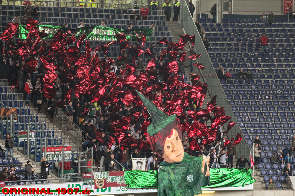 Augsburg Choreo in Hannover - FC Augsburg | Choreo