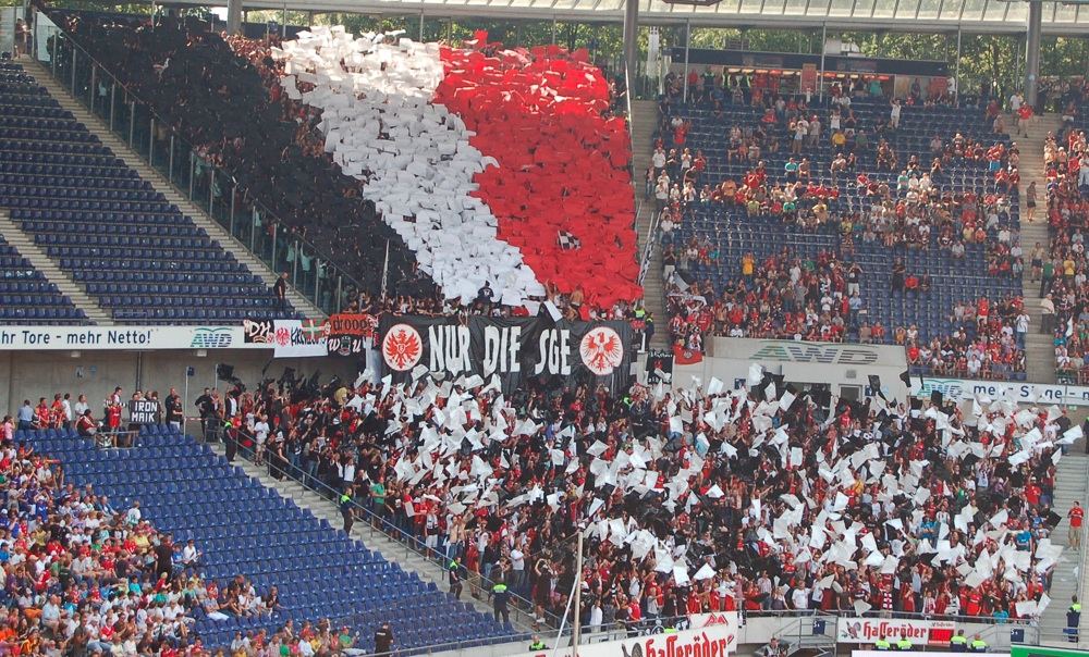 Frankfurt Choreo in Hannover - Eintracht Frankfurt | Choreo