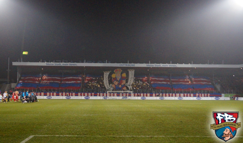 Heidenheim Choreo gegen Aalen - 1. FC Heidenheim 1846 e.V. | Choreo - Bild 2