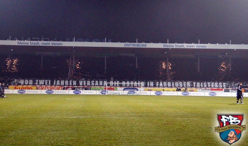 Heidenheim Choreo gegen Aalen - 1. FC Heidenheim 1846 e.V. | Choreo - Bild 1