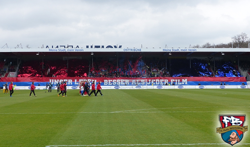 Heidenheim Choreo gegen Bielefeld - 1. FC Heidenheim 1846 e.V. | Choreo - Bild 2