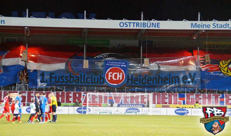 Heidenheim Choreo gegen Braunschweig - 1. FC Heidenheim 1846 e.V. | Choreo - Bild 3