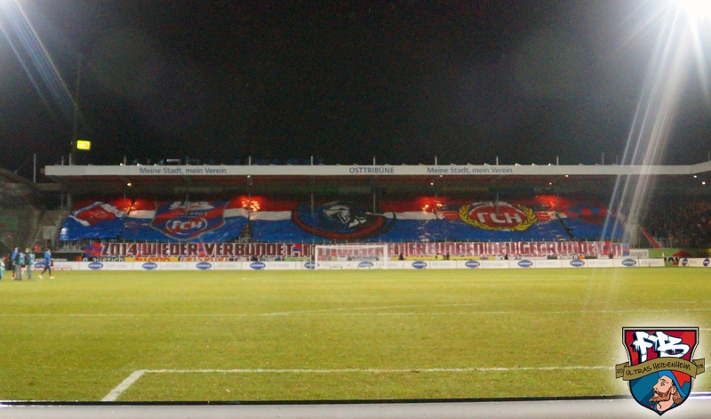 Heidenheim Choreo gegen Braunschweig - 1. FC Heidenheim 1846 e.V. | Choreo - Bild 1