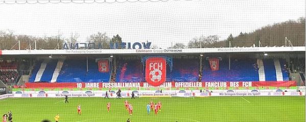 Heidenheim Choreo gegen Dresden