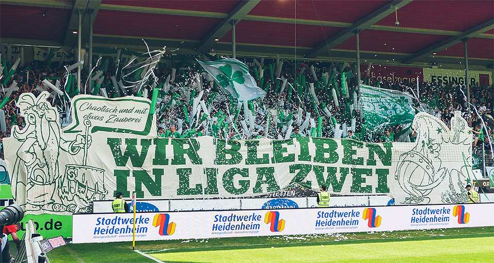 SpVgg Fürth Choreo in Heidenheim - SpVgg Fürth | Choreo
