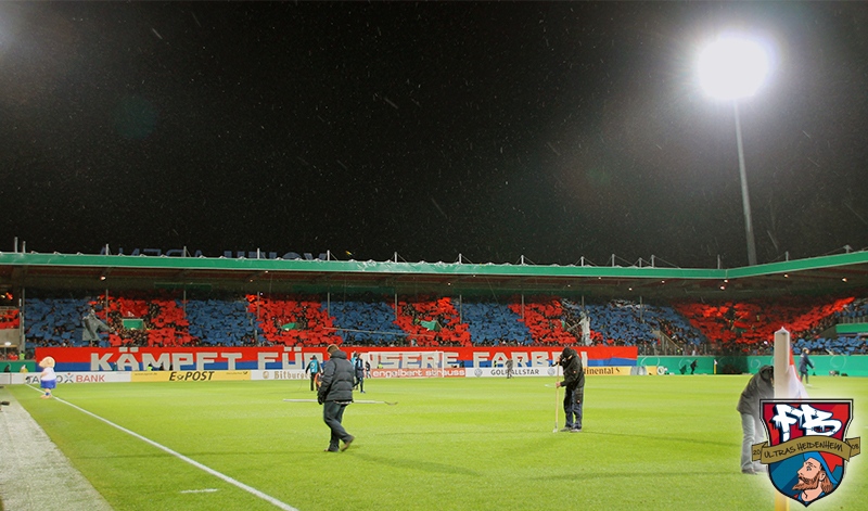 Heidenheim Choreo gegen Hertha BSC - 1. FC Heidenheim 1846 e.V. | Choreo - Bild 2