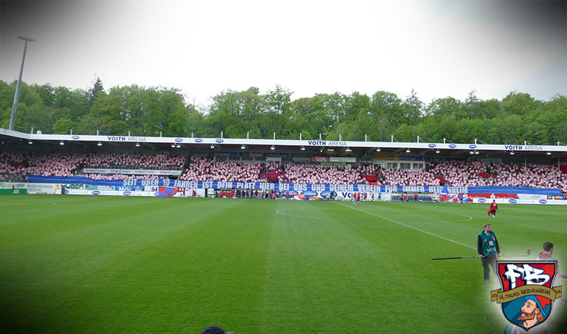Heidenheim Choreo gegen Ingolstadt - 1. FC Heidenheim 1846 e.V. | Choreo - Bild 2