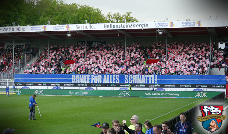 Heidenheim Choreo gegen Ingolstadt - 1. FC Heidenheim 1846 e.V. | Choreo - Bild 3