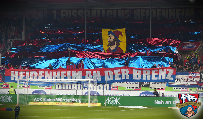 Heidenheim Choreo gegen Magdeburg - 1. FC Heidenheim 1846 e.V. | Choreo