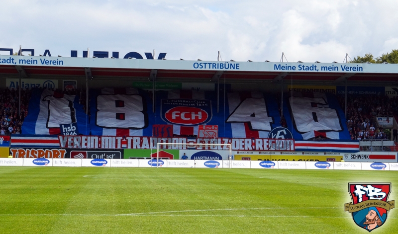 Heidenheim Choreo gegen Union Berlin - 1. FC Heidenheim 1846 e.V. | Choreo