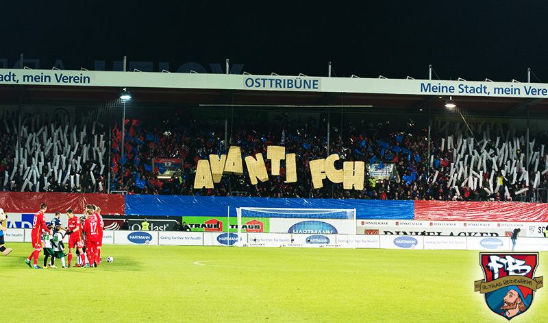 Heidenheim Choreo gegen Union Berlin - 1. FC Heidenheim 1846 e.V. | Choreo