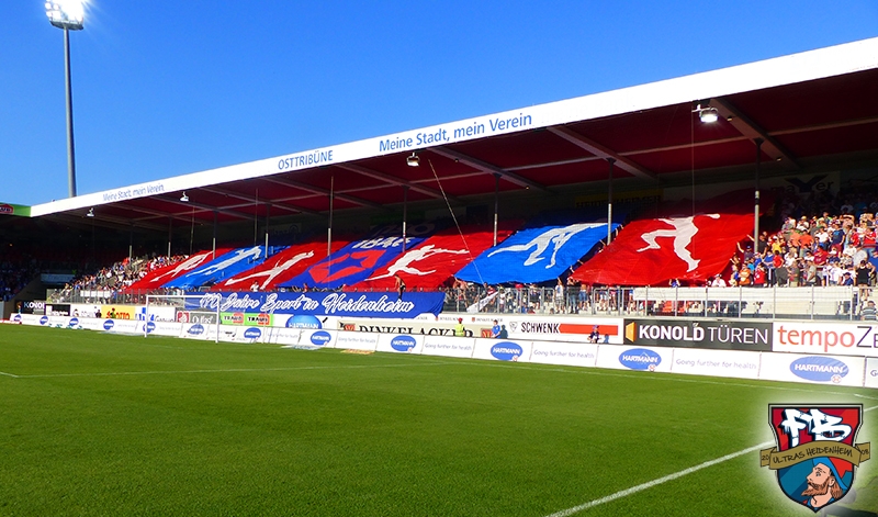 Heidenheim Choreo gegen Würzburg - 1. FC Heidenheim 1846 e.V. | Choreo
