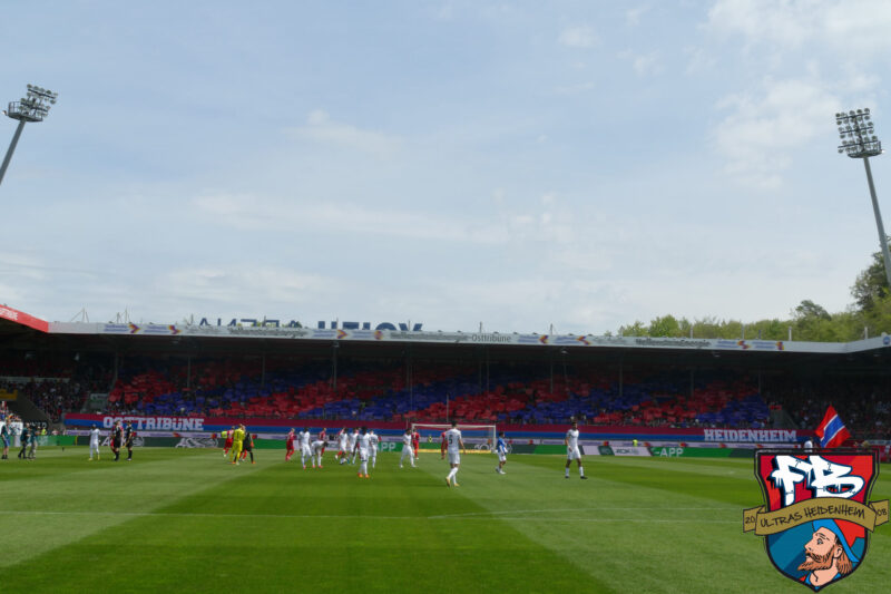 Heidenheim Choreo gegen Magdeburg - 1. FC Heidenheim 1846 e.V. | Choreo