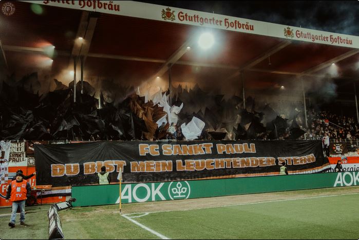 St. Pauli Choreo in Heidenheim - FC St. Pauli e.V. | Choreo