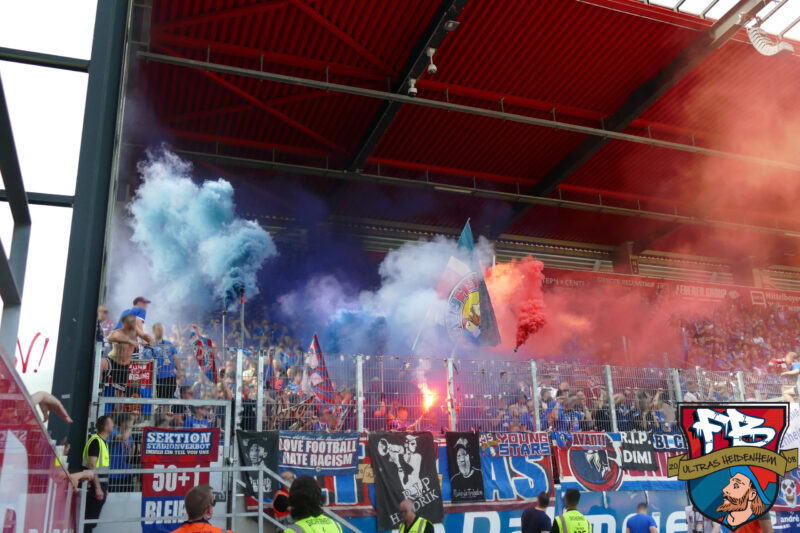 Heidenheim zündet in Regensburg - 1. FC Heidenheim 1846 e.V. | Pyroshow