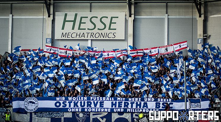 Hertha Intro in Paderborn - Hertha BSC | Choreo