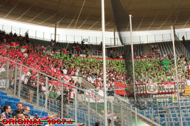 Augsburg Choreo in Hoffenheim - FC Augsburg | Choreo