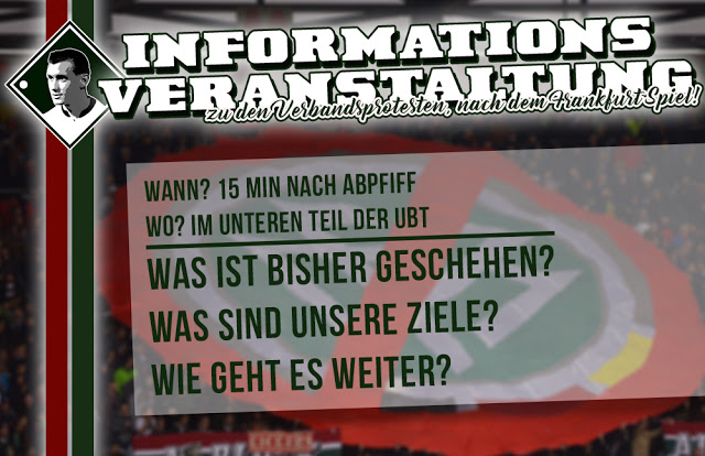 Fanszene von Augsburg ruft zu Infoveranstaltung auf - FC Augsburg | Ankündigung