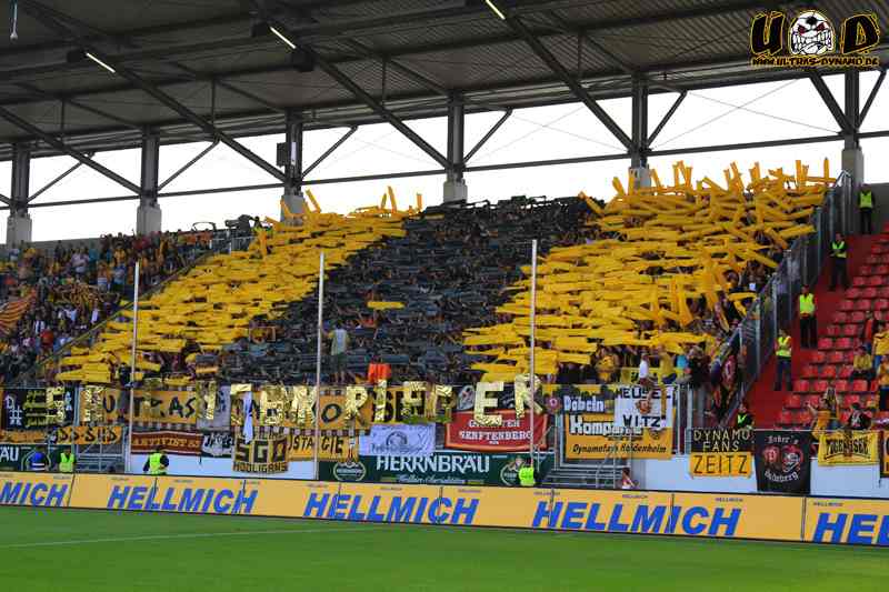 Dynamo Choreo in Ingolstadt - SG Dynamo Dresden e.V. | Choreo