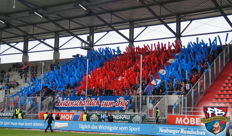 Heidenheim Choreo in Ingolstadt - 1. FC Heidenheim 1846 e.V. | Choreo