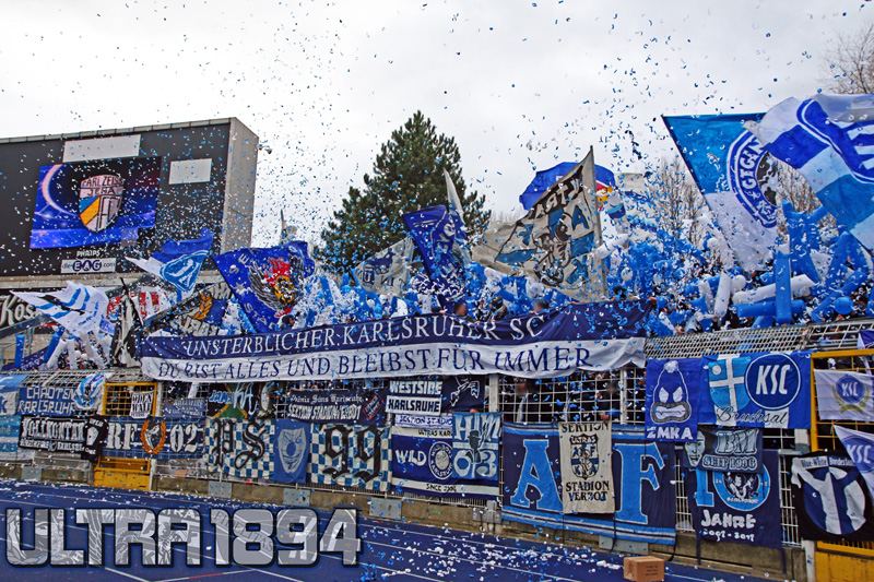 Karlsruhe Choreo in Jena - Karlsruher SC | Choreo