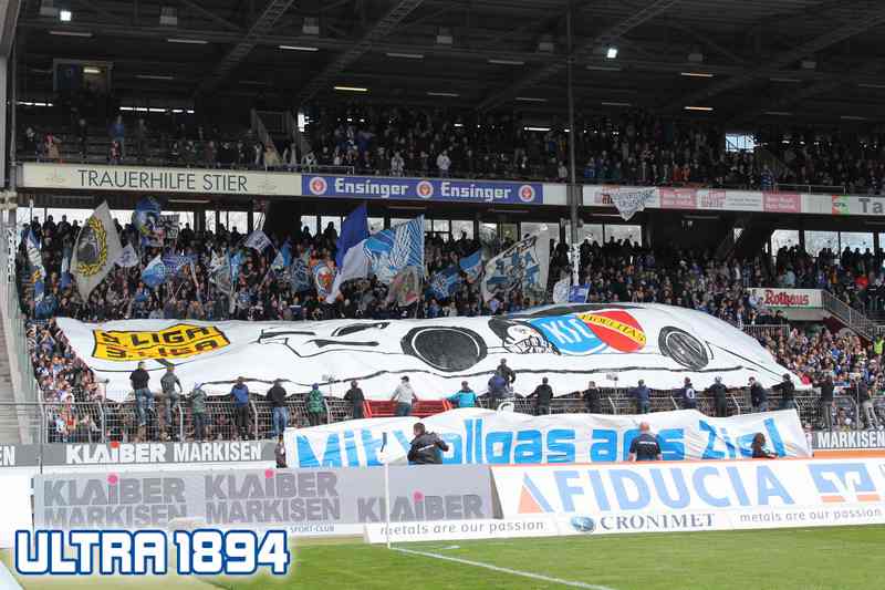 Karlsruhe Choreo gegen Babelsberg - Karlsruher SC | Choreo