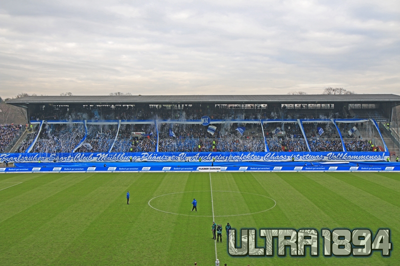 Karlsruhe Choreo gegen Bielefeld - Karlsruher SC | Choreo