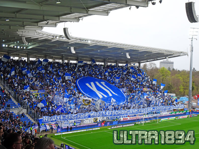 Karlsruhe Choreo gegen Düsseldorf - Karlsruher SC | Choreo
