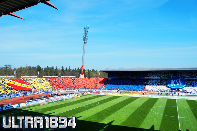 Karlsruhe Choreo gegen Kaiserslautern - Karlsruher SC | Choreo