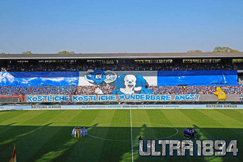 Karlsruhe Choreo gegen Mannheim - Karlsruher SC | Choreo