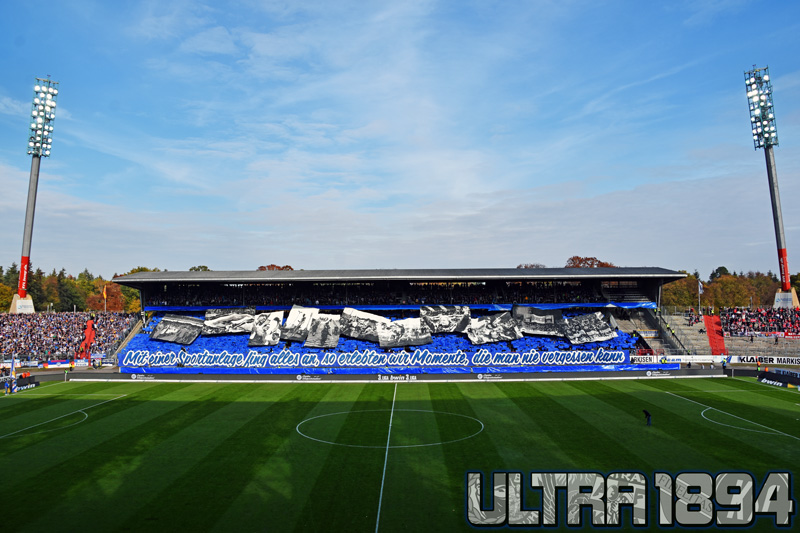 Karlsruhe Choreo gegen Würzburg - Karlsruher SC | Choreo