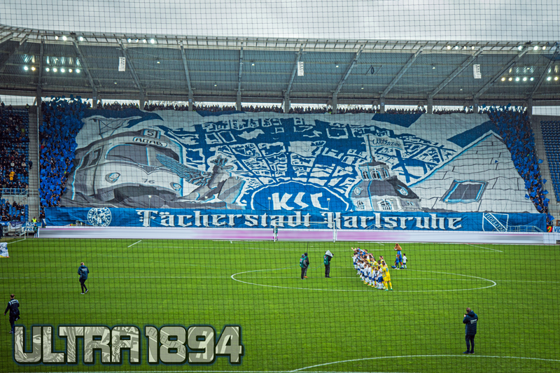 Karlsruhe Choreo gegen Braunschweig - Karlsruher SC | Choreo