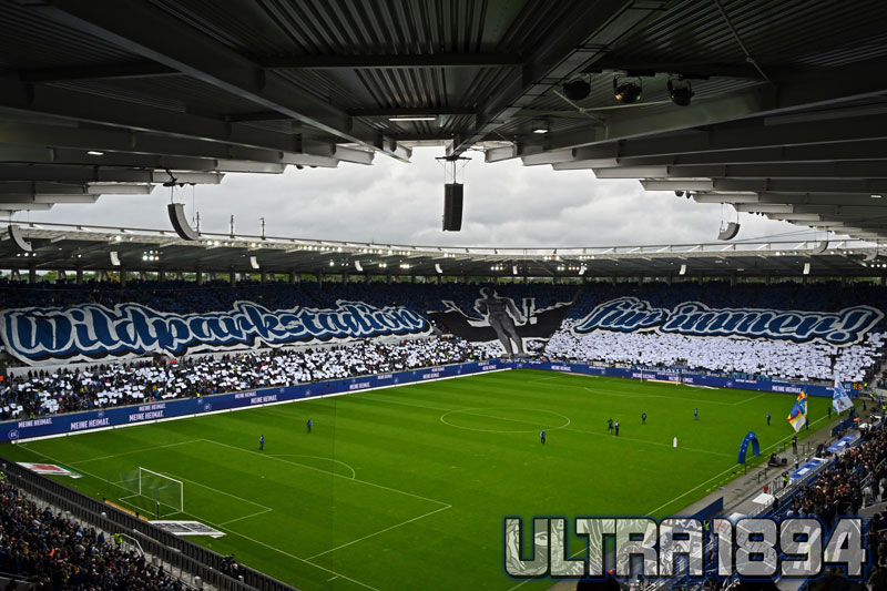 Karlsruhe Choreo gegen Hamburg - Karlsruher SC | Choreo