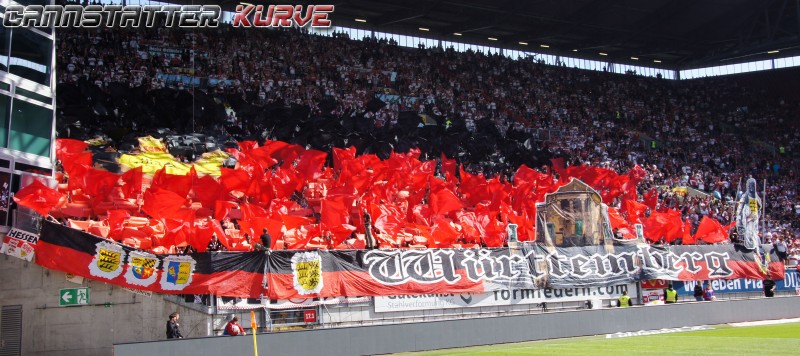 VfB Choreo in Kaiserslautern - VfB Stuttgart | Choreo