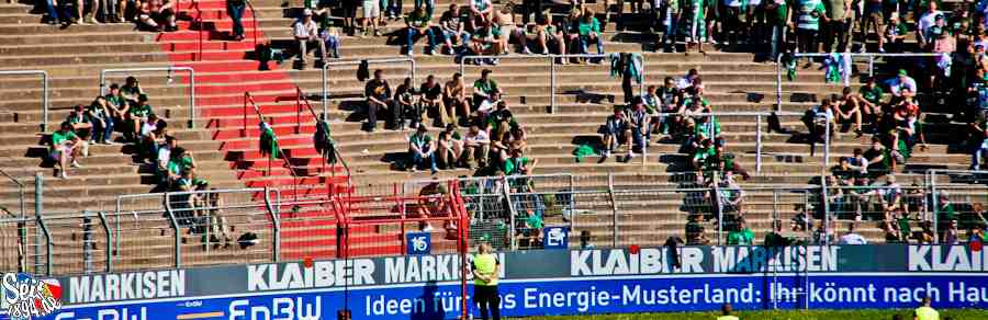 1312 Choreo in Karlsruhe - SpVgg Fürth | Choreo