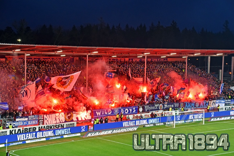 Karlsruhe zündet zu Hause gegen Nürnberg - Karlsruher SC | Pyroshow