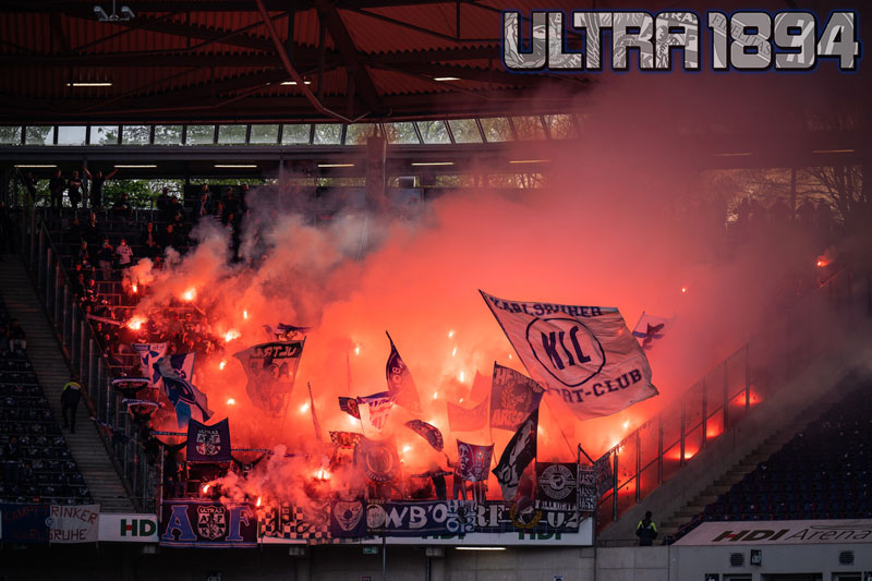 Karlsruhe zündet in Hannover - Karlsruher SC | Pyroshow