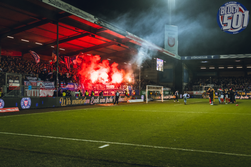 Kiel zündet gegen Hannover - Kieler SV Holstein von 1900 e.V. | Pyroshow